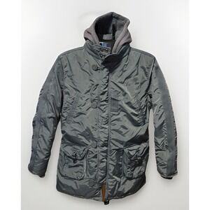 Alpha Industries Mens S Green Nineteen Sonne Military Hooded Parka Cold Weather